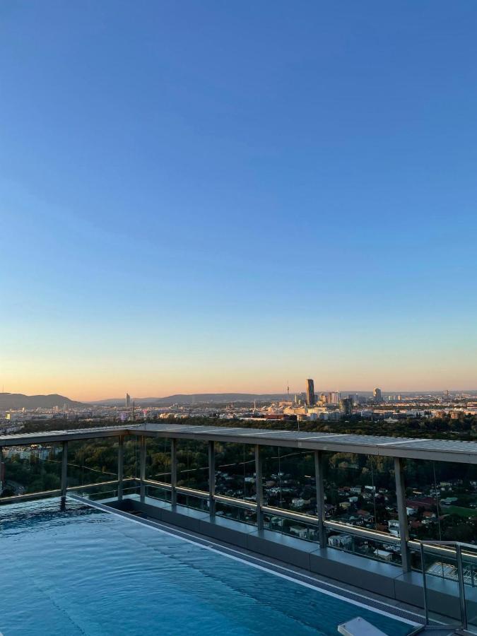 Boutique Studio With Terrace And Pool Wien Exterior foto